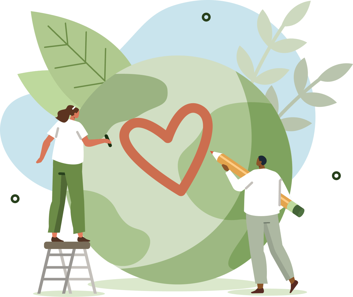 People & Human Rights Illustration